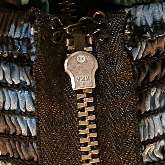 Parker, 100% Silk, Colorful Print, Womens Midi Dress. Fits Like a Small. - Picture 4 of 7